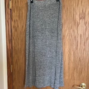 Heather Gray Maxi skirt